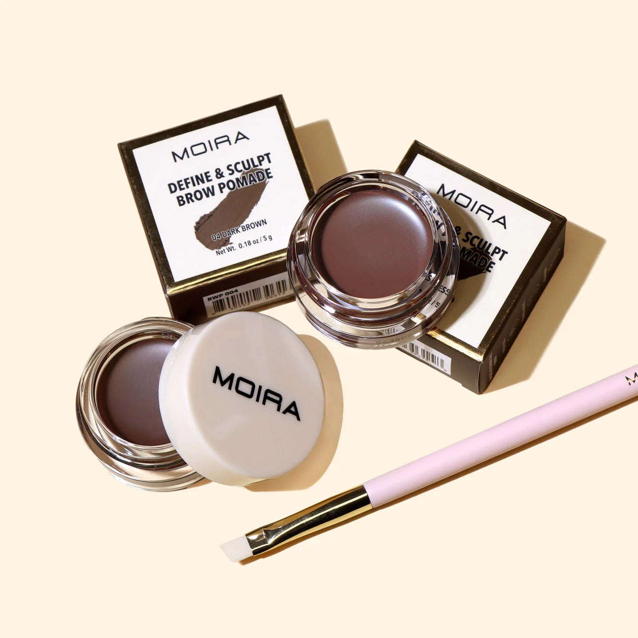 MOIRA DEFINE AND SCULPT BROW POMADE BWP001 BLONDE R58
