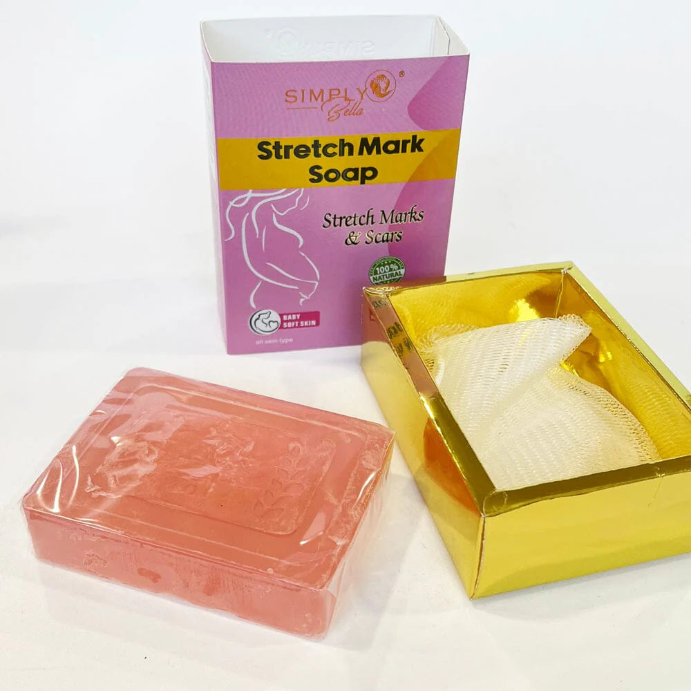 12PCS SIMPLY BELLA STRETCH MARK SOAP
