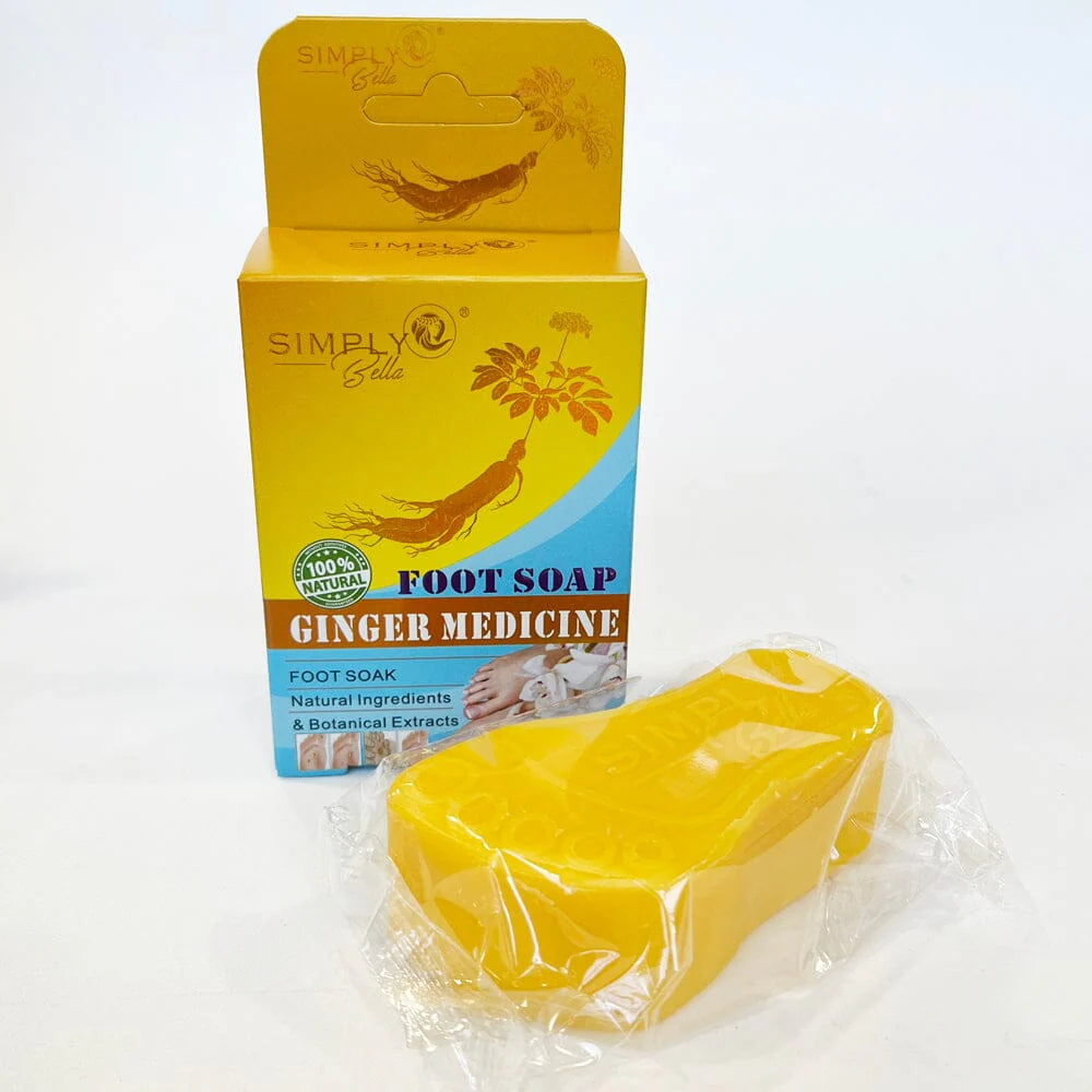 12PCS SIMPLY BELLA FOOT SOAP GINGER MEDICINE SIM049