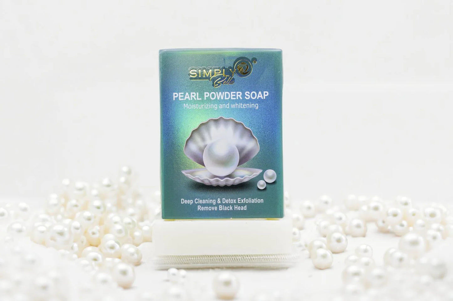 12PCS SIMPLY BELLA PEARL POWDER SOAP SIM008