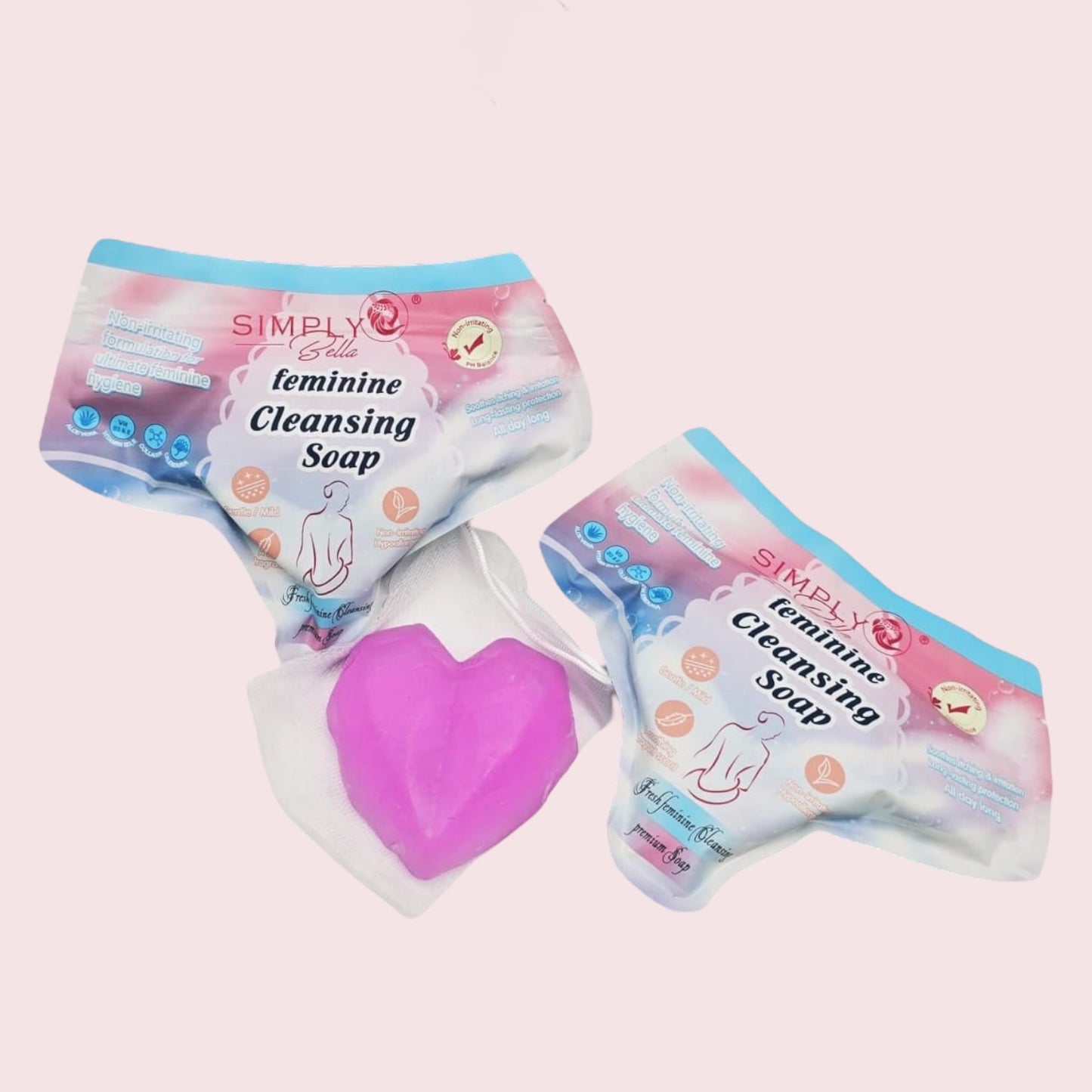 12PCS SIMPLY BELLA FEMININE SOAP SIM056