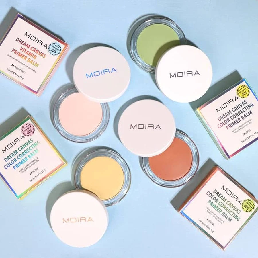MOIRA DREAM CANVAS COLOR CORRECTING PRIMER BALM DCB002 GREEN BIN3 ‼️ATTENTION ON DESCRIPTION‼️