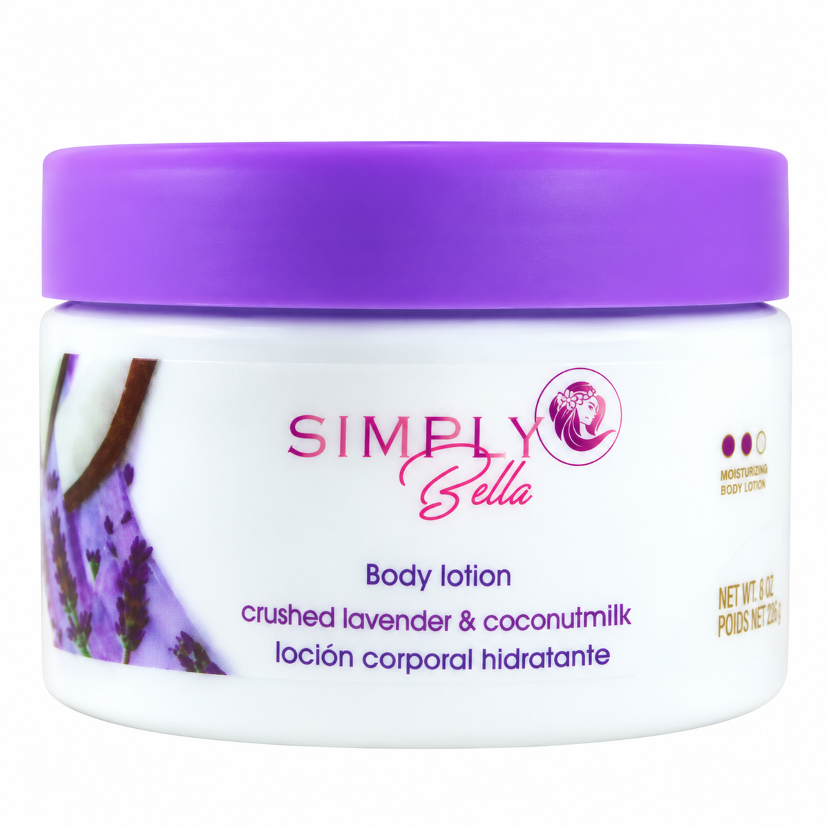 Simply Bella Crushed Lavender & Coconut Milk
