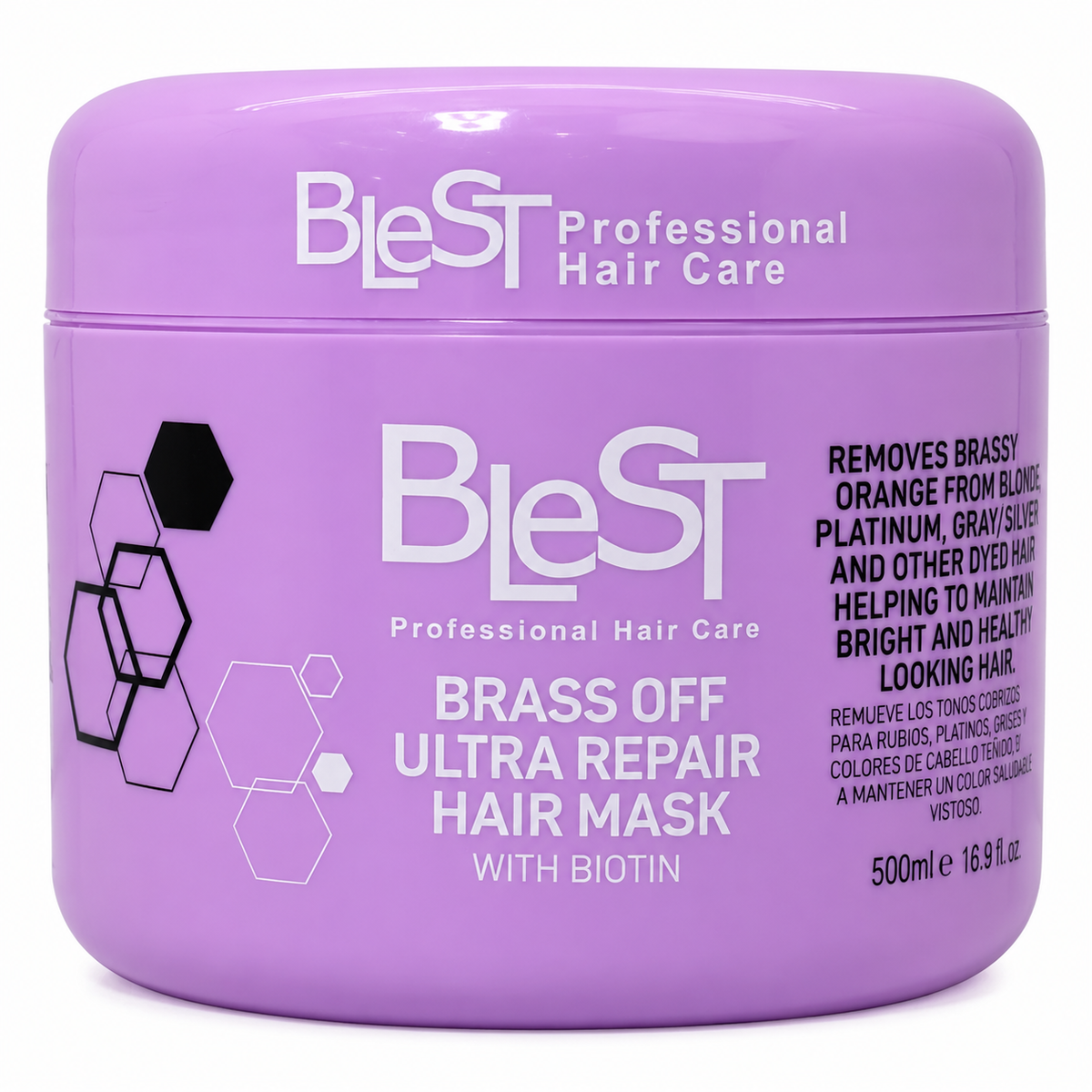 Mascarilla Capilar de Reparación Ultra Blest Brass Off