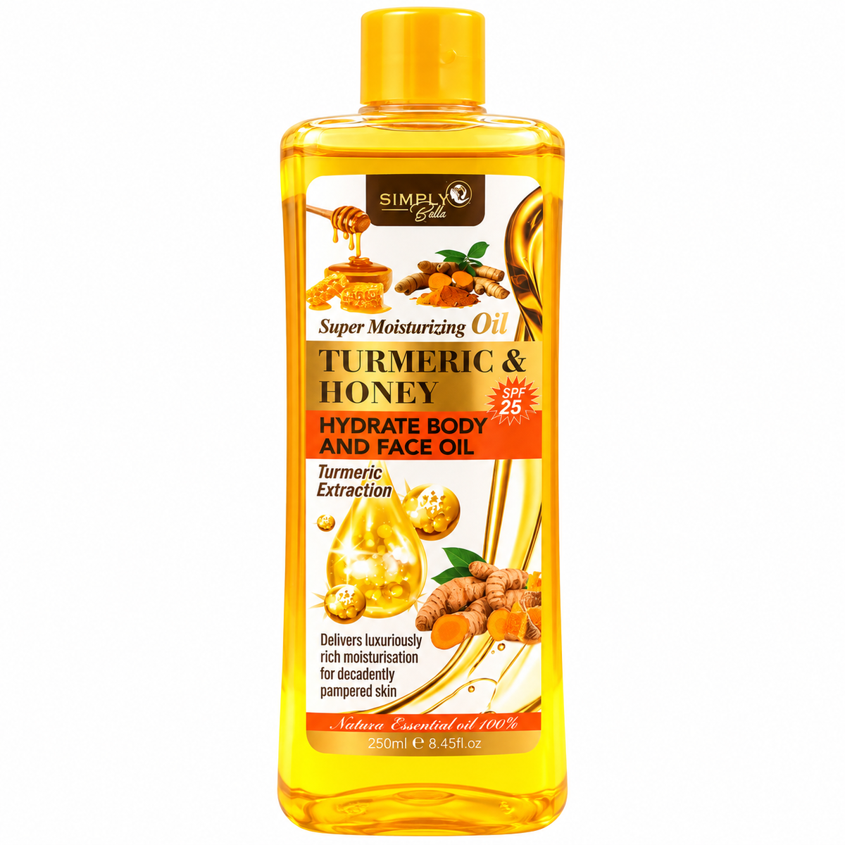 Simply Bella Turmeric & Honey Oil
