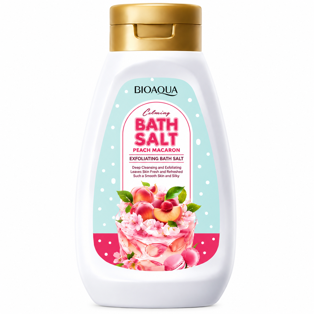 Bioaqua Peach Macaron Bath Salt