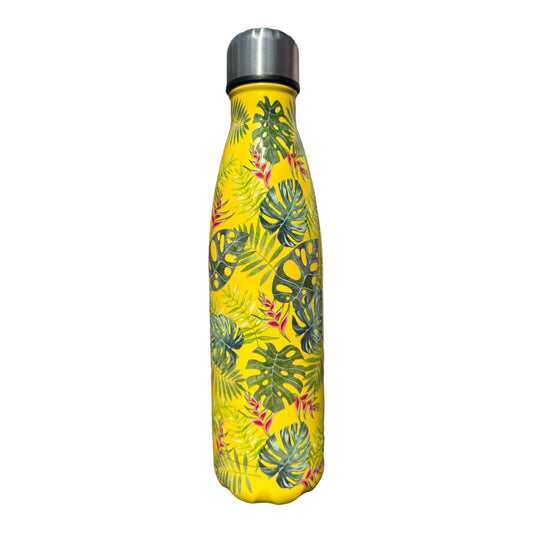 GWK558 STAINLESS STEEL YELLOW HOT & COOL BOTTLE 500ml R93