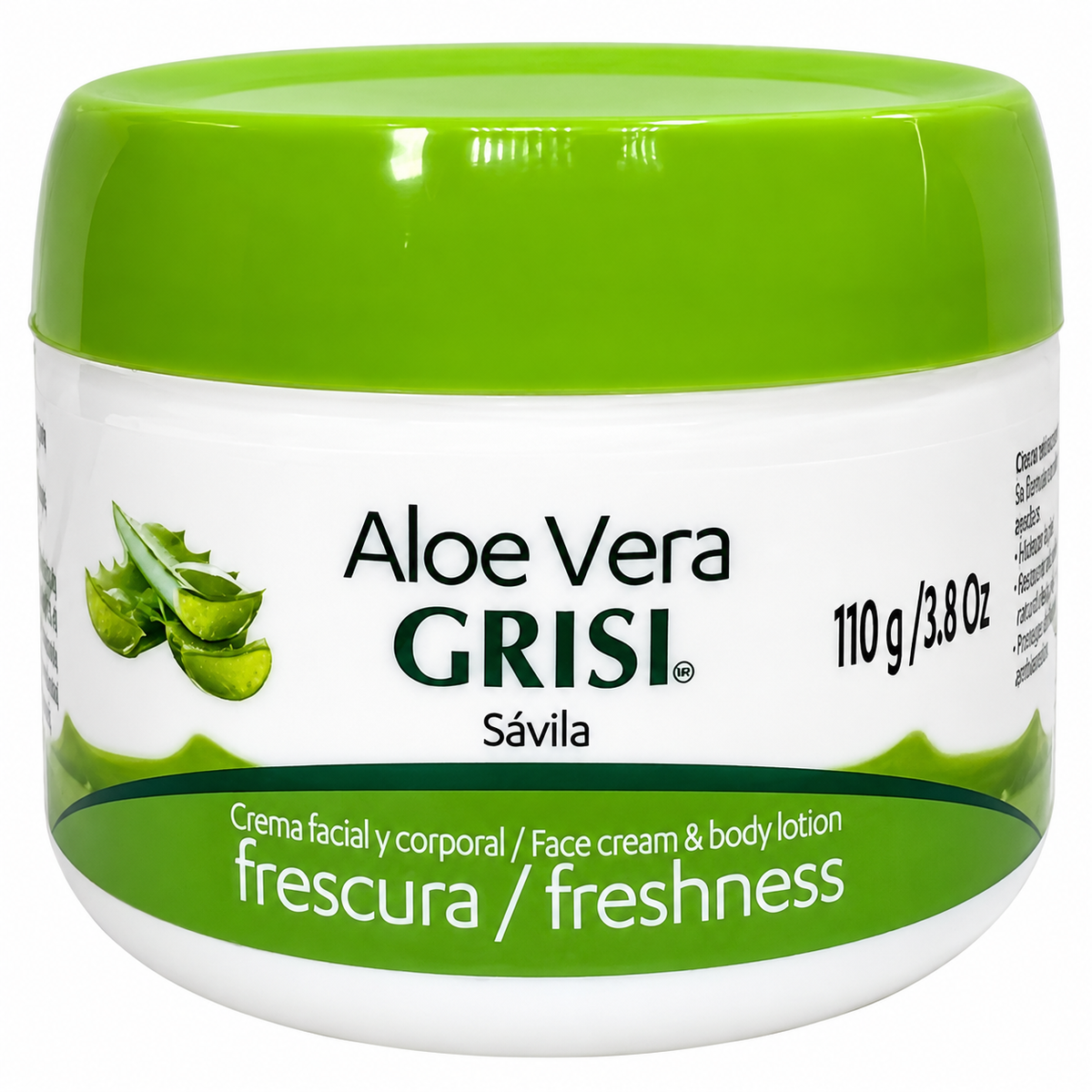 Crema facial de aloe vera Grisi