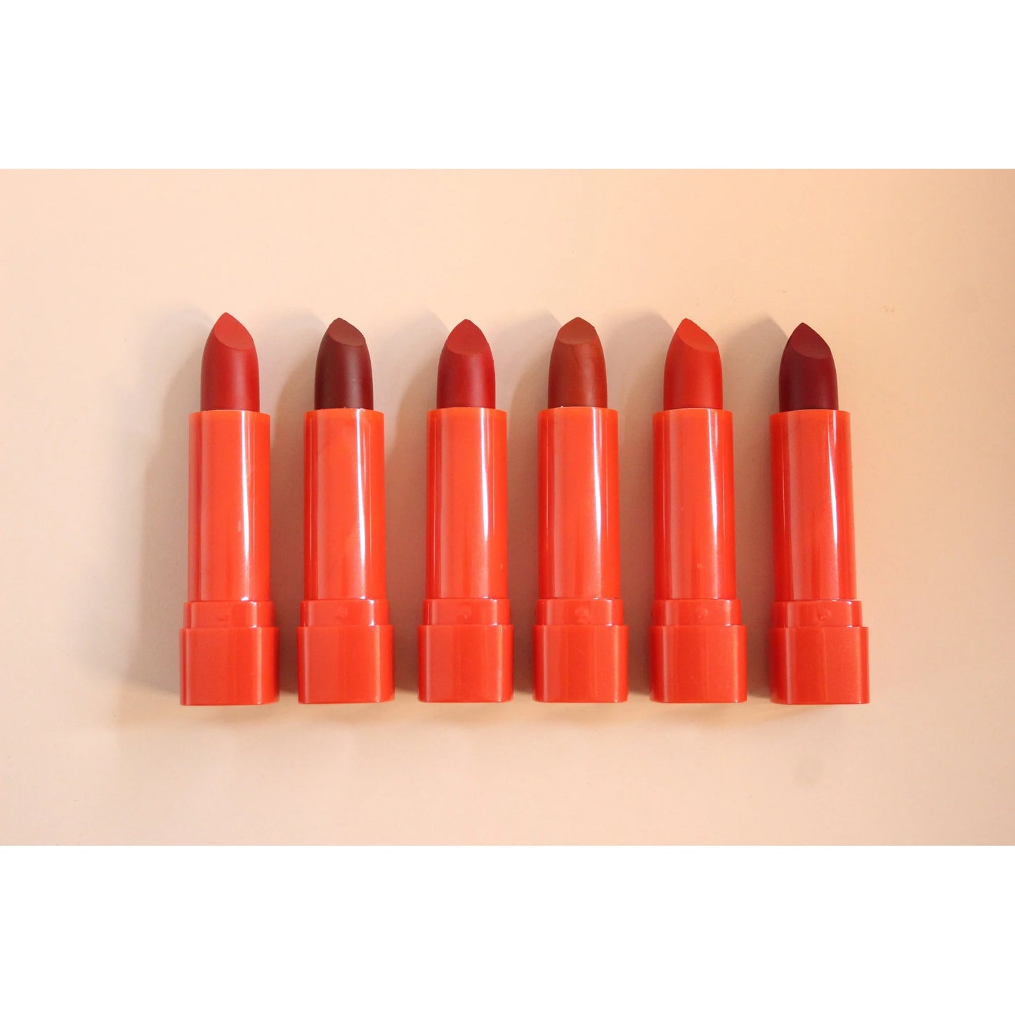 24PCS DISPLAY PXLOOK SOFT MATTE RED LIPS L-496