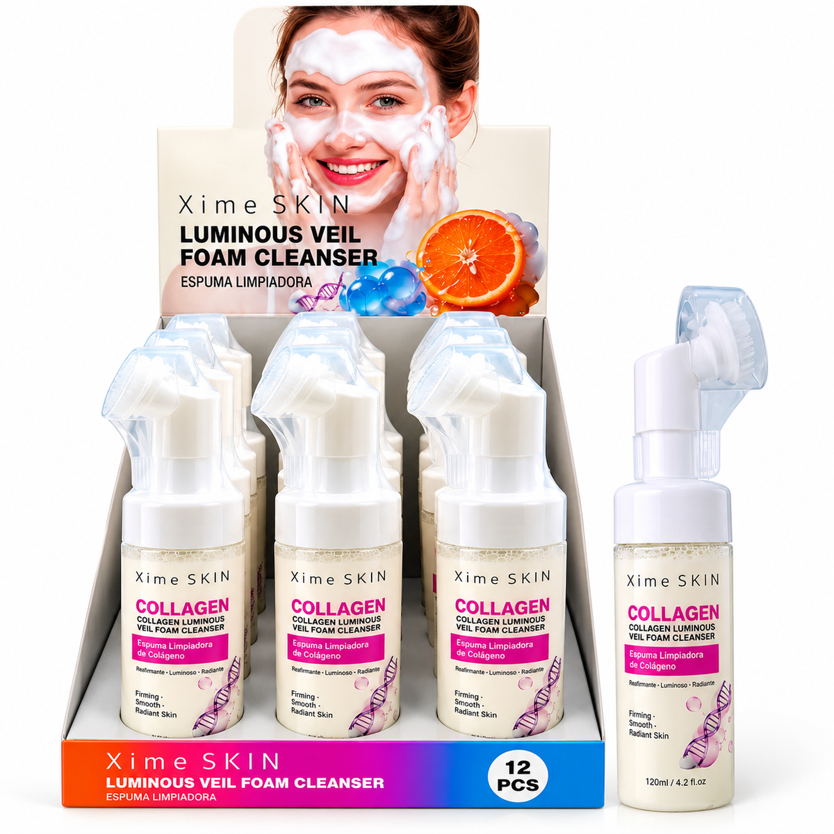 Limpiador facial de colágeno Xime Skin