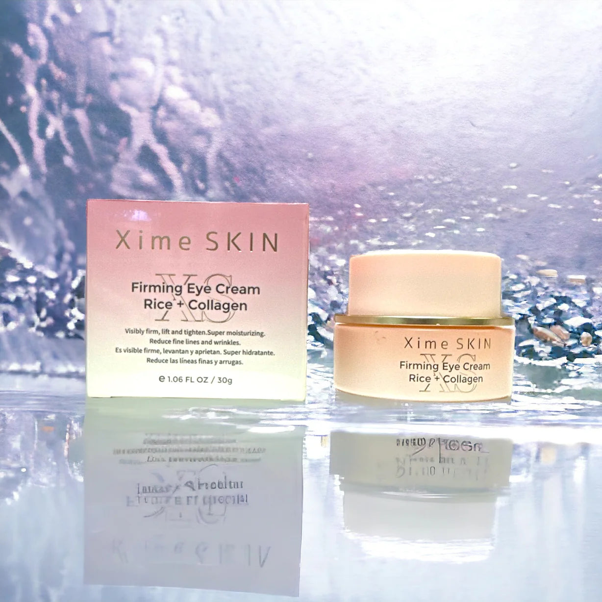 12 PCS XIME SKIN FIRMING EYE CREAM RICE + COLLAGEN XS-060