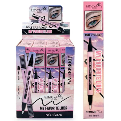 24PCS DISPLAY SIMPLY BELLA MY FAVORITE LINER WATERPROOF S070