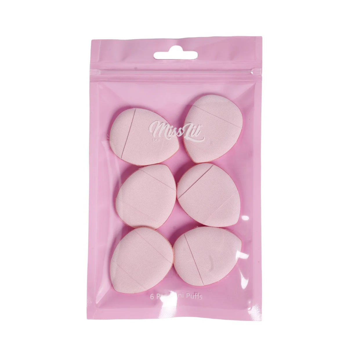 MISS LIL USA 6PCS MINI PUFFS PINK #18