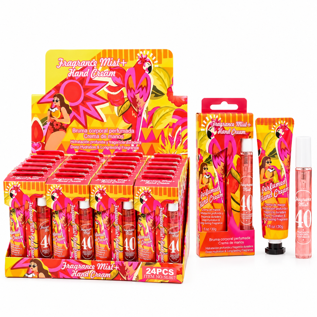 Sultana Rose Fragrance Mist + Hand Cream