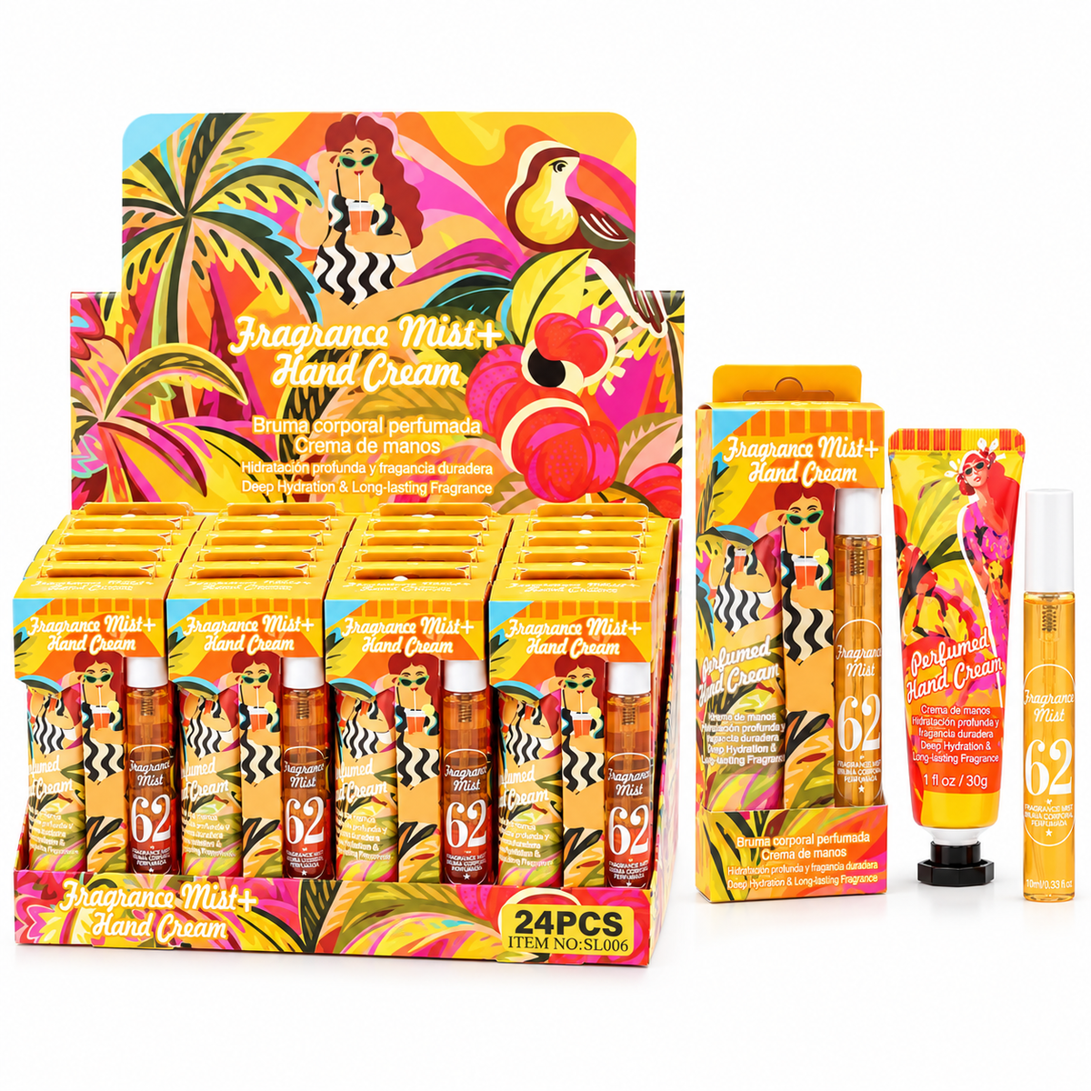 Sultana Rose Fragrance Mist + Hand Cream