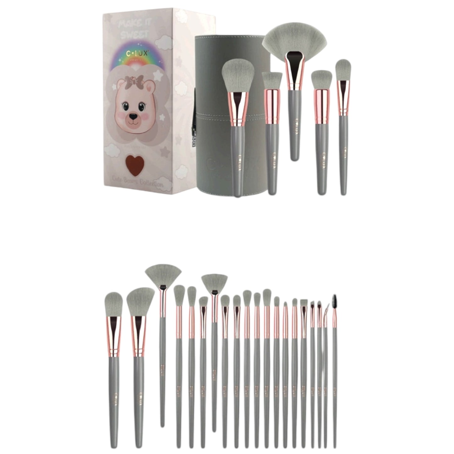 24 PCS CLUX MAKE IT SWEET BRUSH SET