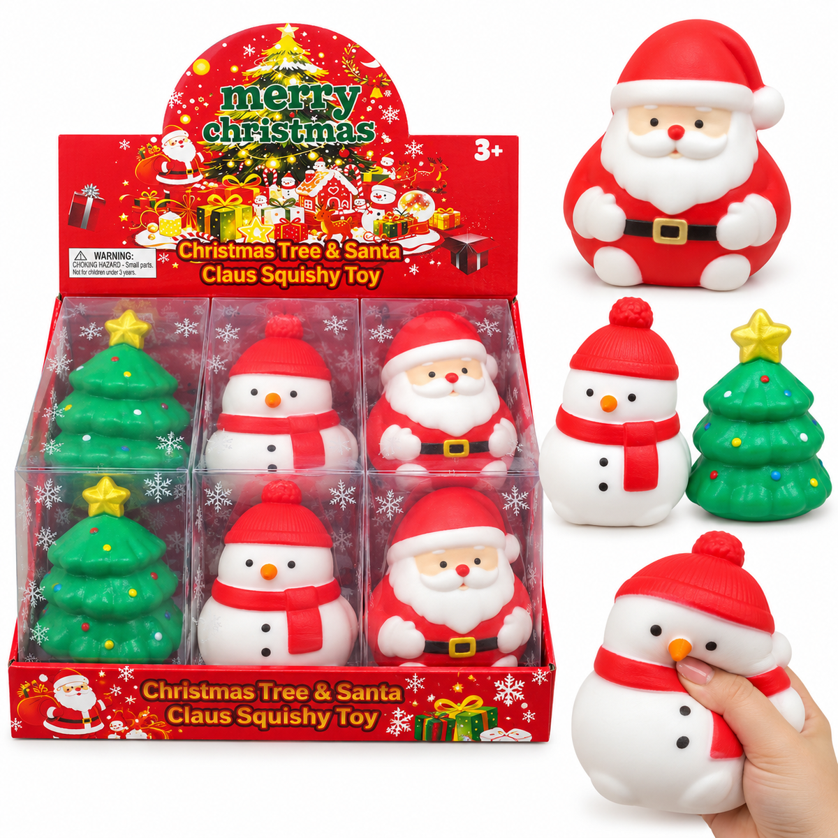 Merry Christmas Super Jumbo Size Squishy