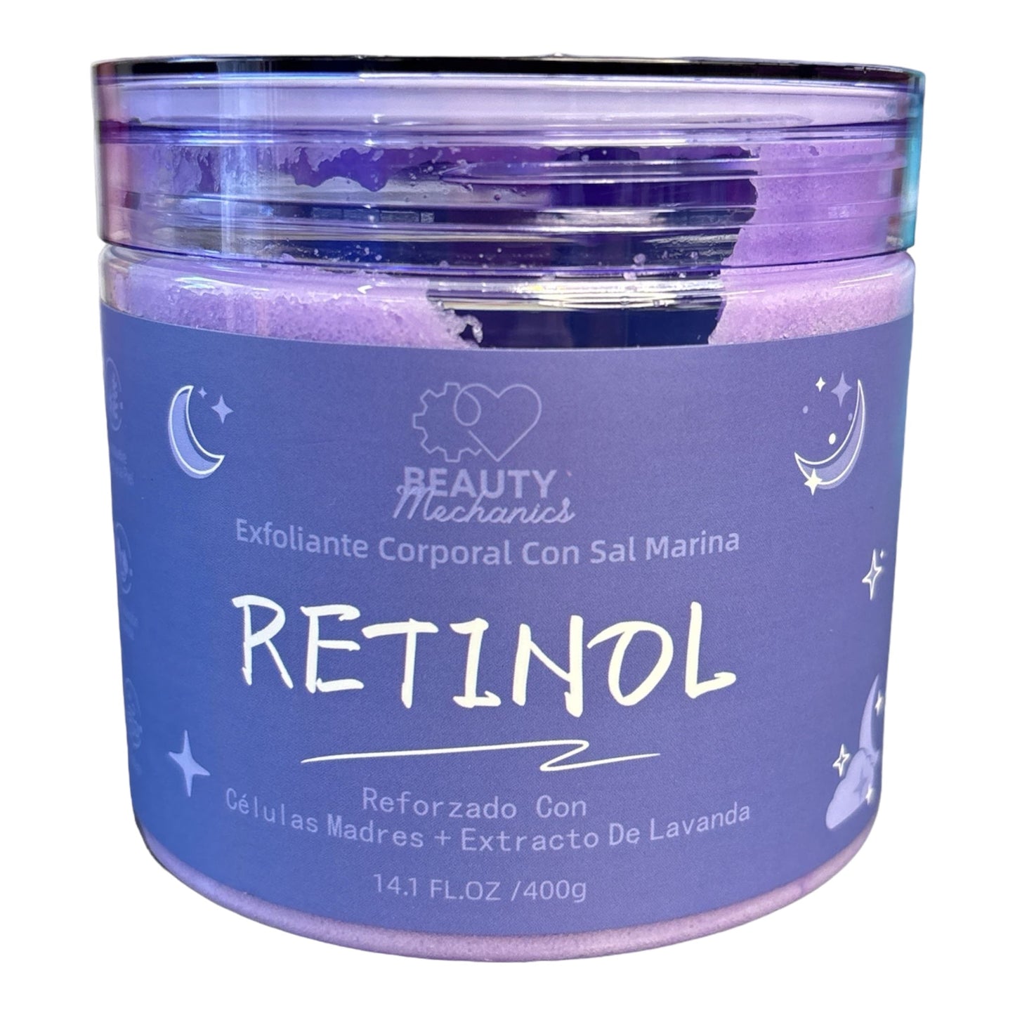 BEAUTY MECHANICS RETINOL SEA SALT BODY SCRUB