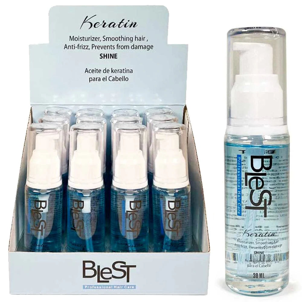 12PCS DISPLAY BLEST KERATIN OIL BH703