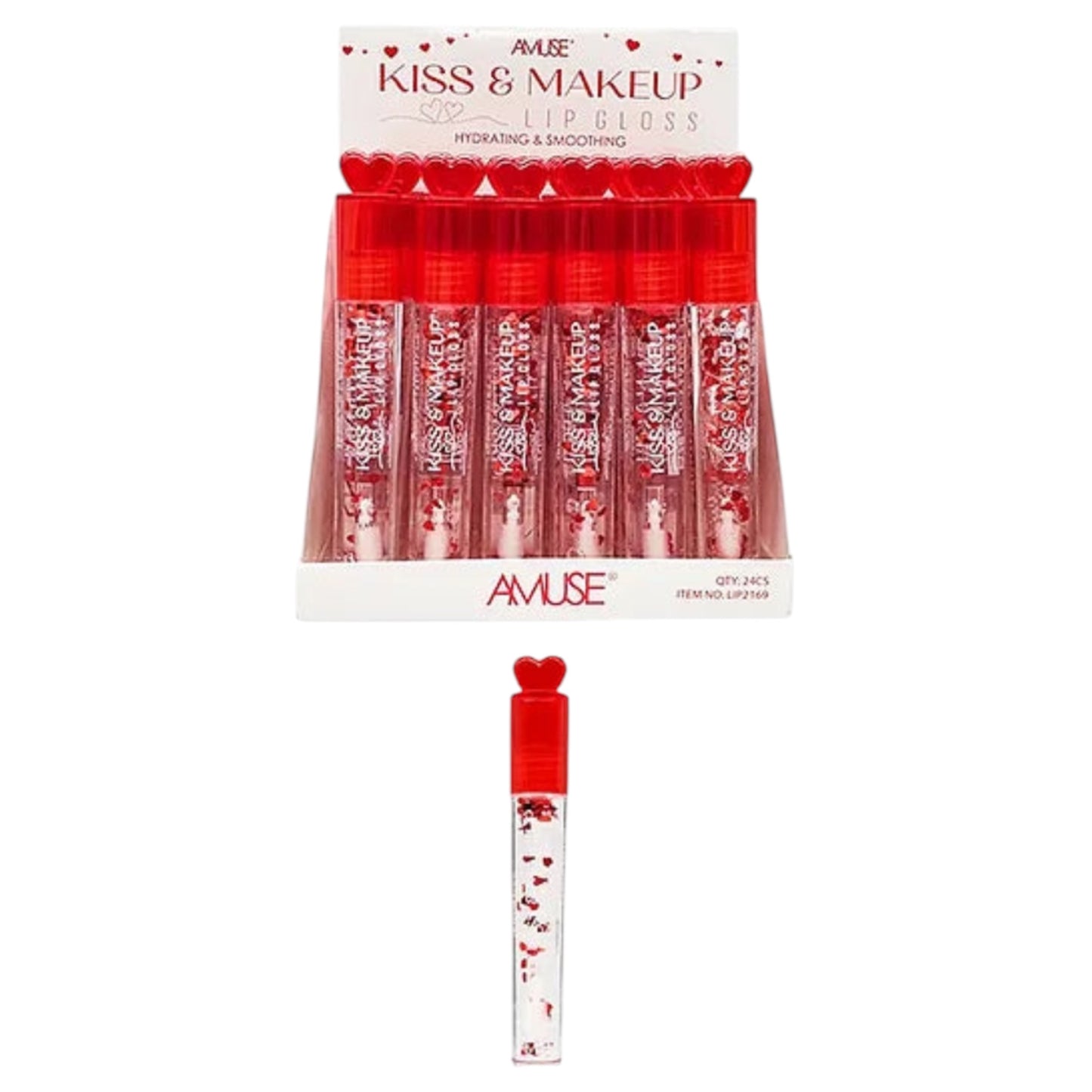AMUSE KISS AND MAKEUP LIPGLOSS
