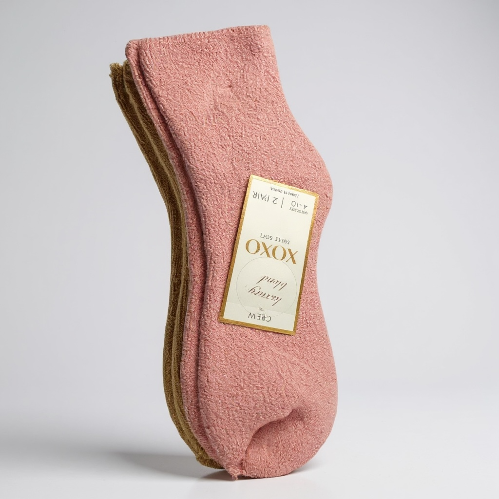 3 SETS EACH HAS 2 PAIRS LUXURY BLEND PINKS SOCKS