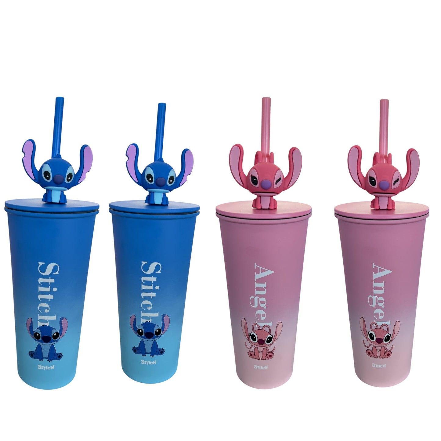 4PCS COUPLE OMBRÉ TUMBLER 2 OF EACH