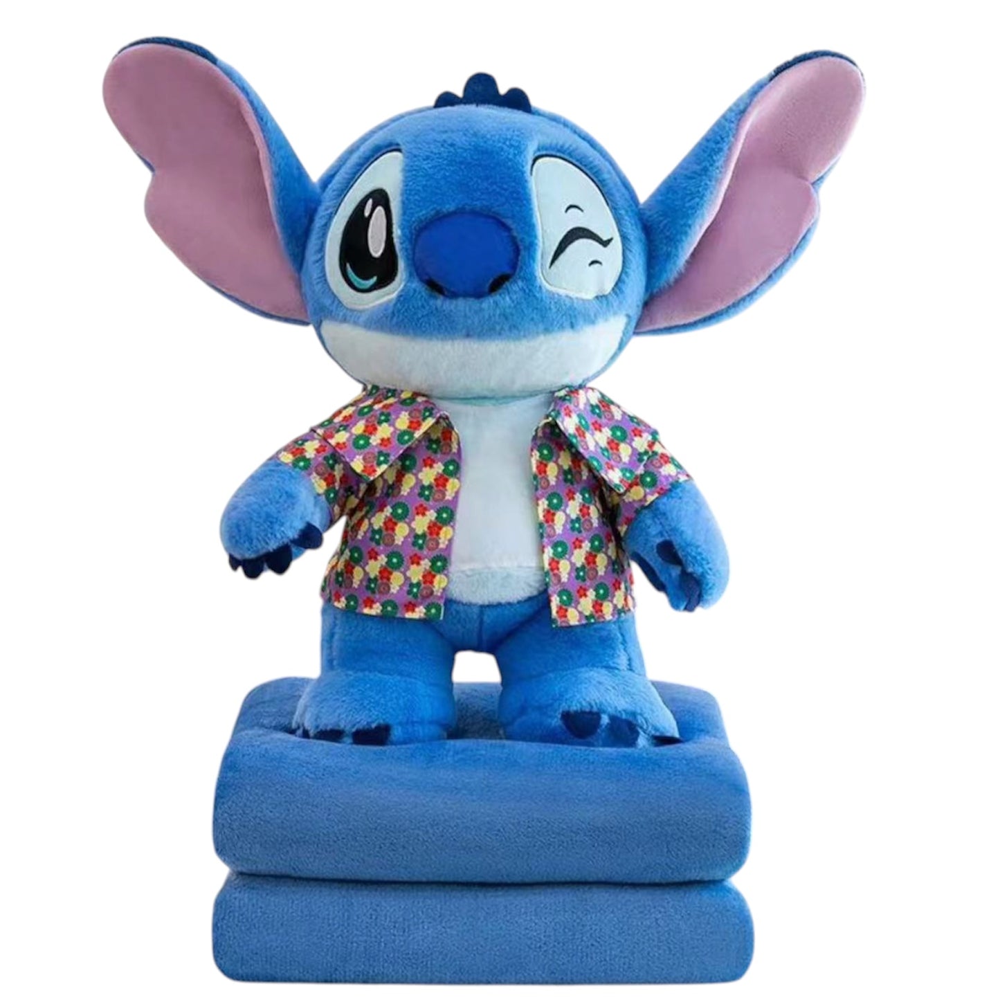 1PCS BLUE GUY PLUSH + BLANKET