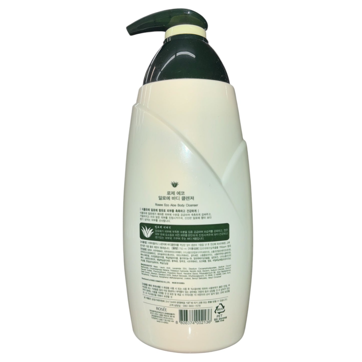 ROSEE ECO BODY CLEANSER 760ML 2136