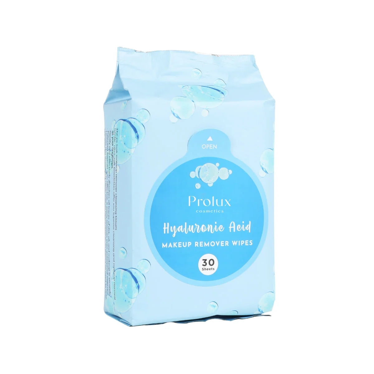 Prolux Hyaluronic Acid Makeup Remover Wipes