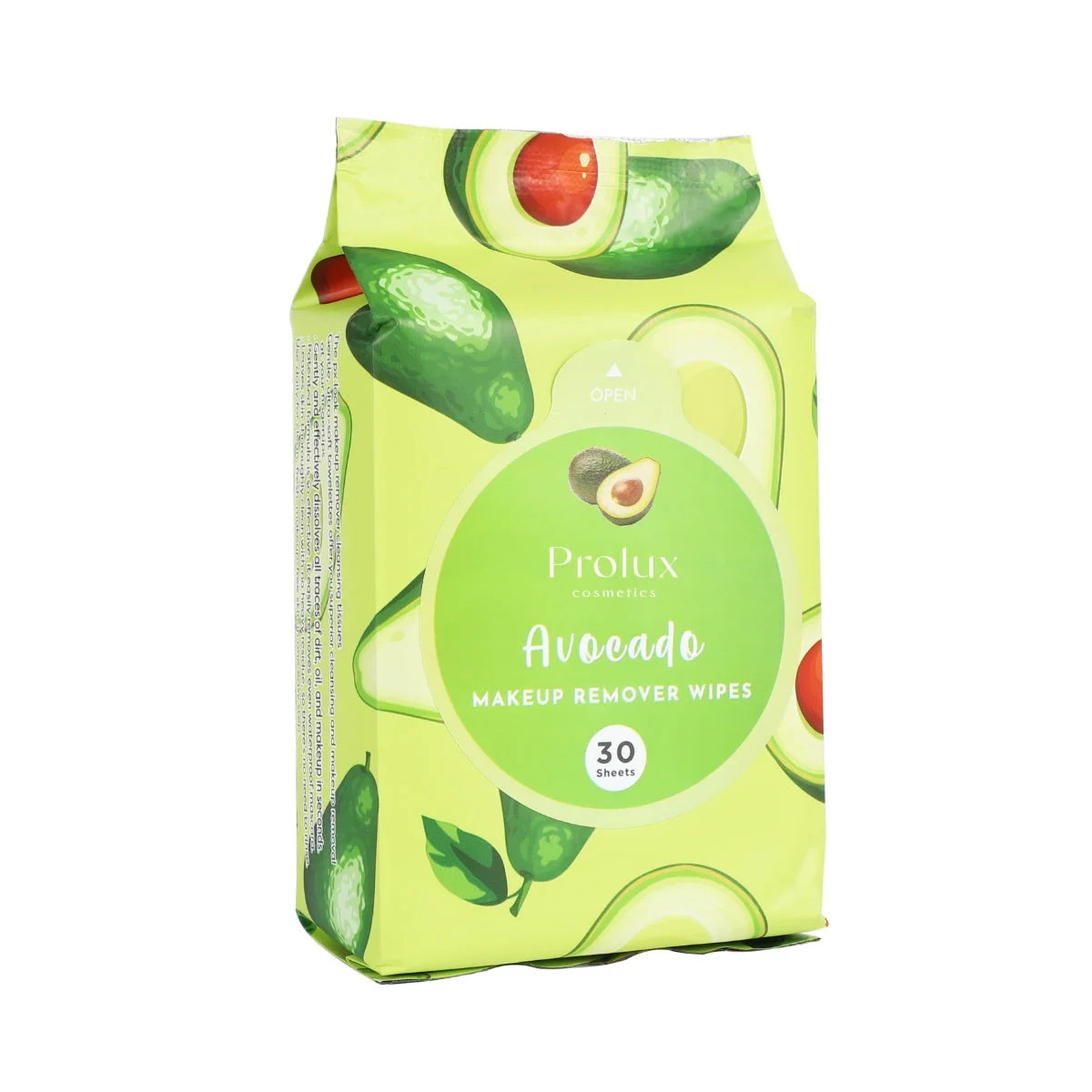 Prolux Avocado Makeup Remover Wipes