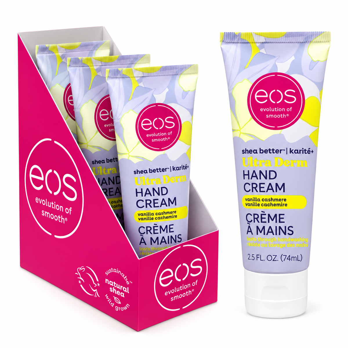 Original Eos Vanilla Cashmere Hand Cream