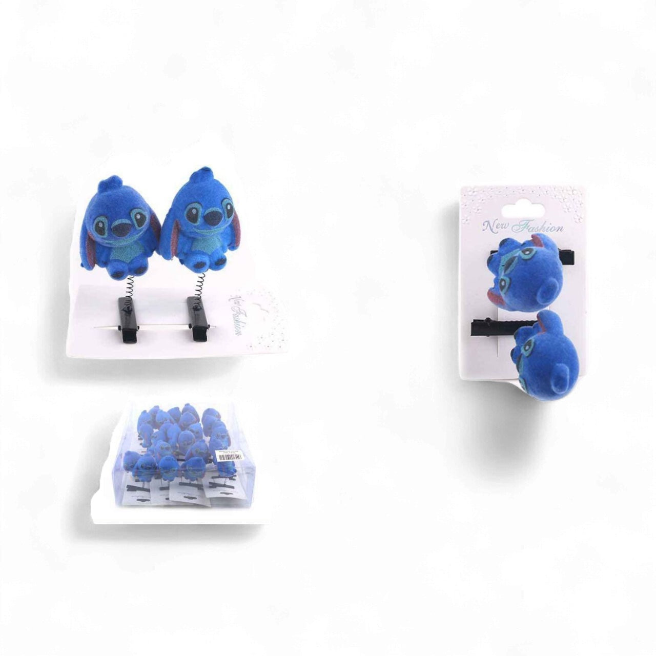 12PAIRS BLUE GUY HAIR PINS MBR-1767