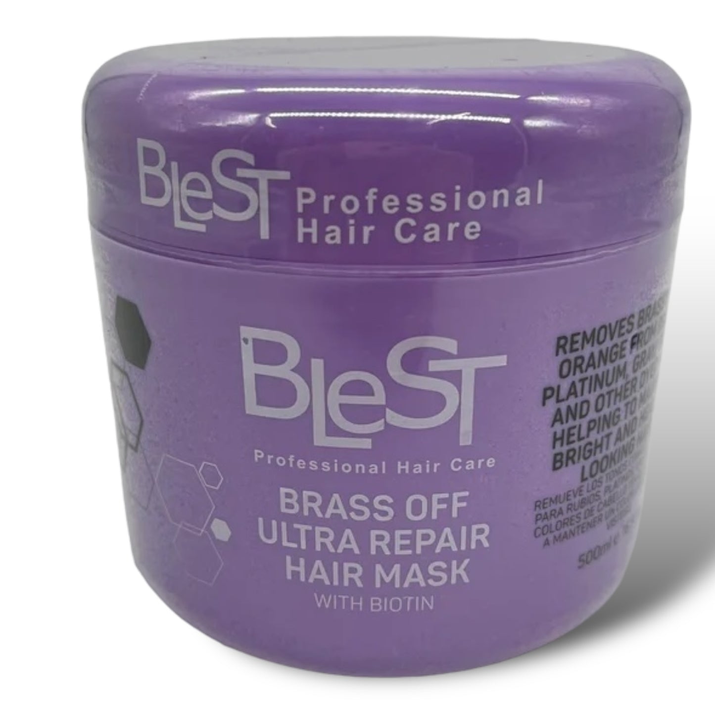 3PCS BLEST BRASS OFF ULTRA REPAIR HAIR MASK BH717