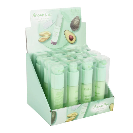 12PCS DISPLAY PROLUX AVOCADO DEW MOISTURIZER A-104