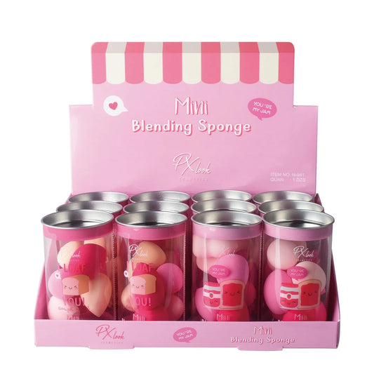 12PCS DISPLAY PROLUX I LOAF YOU MINI BLENDING SPONGES N-941