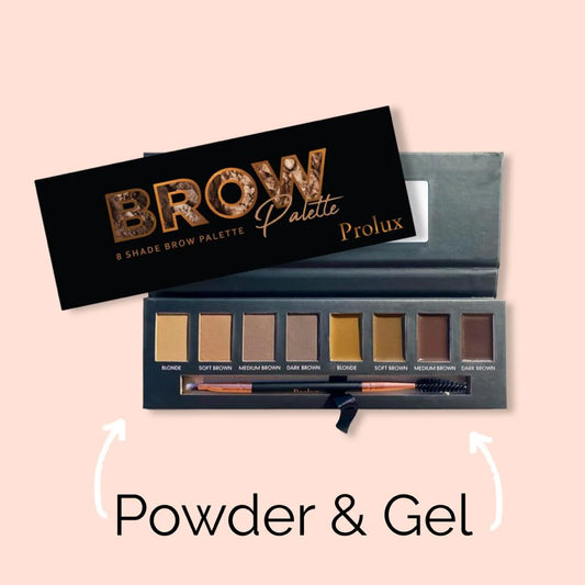 3PCS PROLUX BROW POWDER AND GEL PALETTE K-111