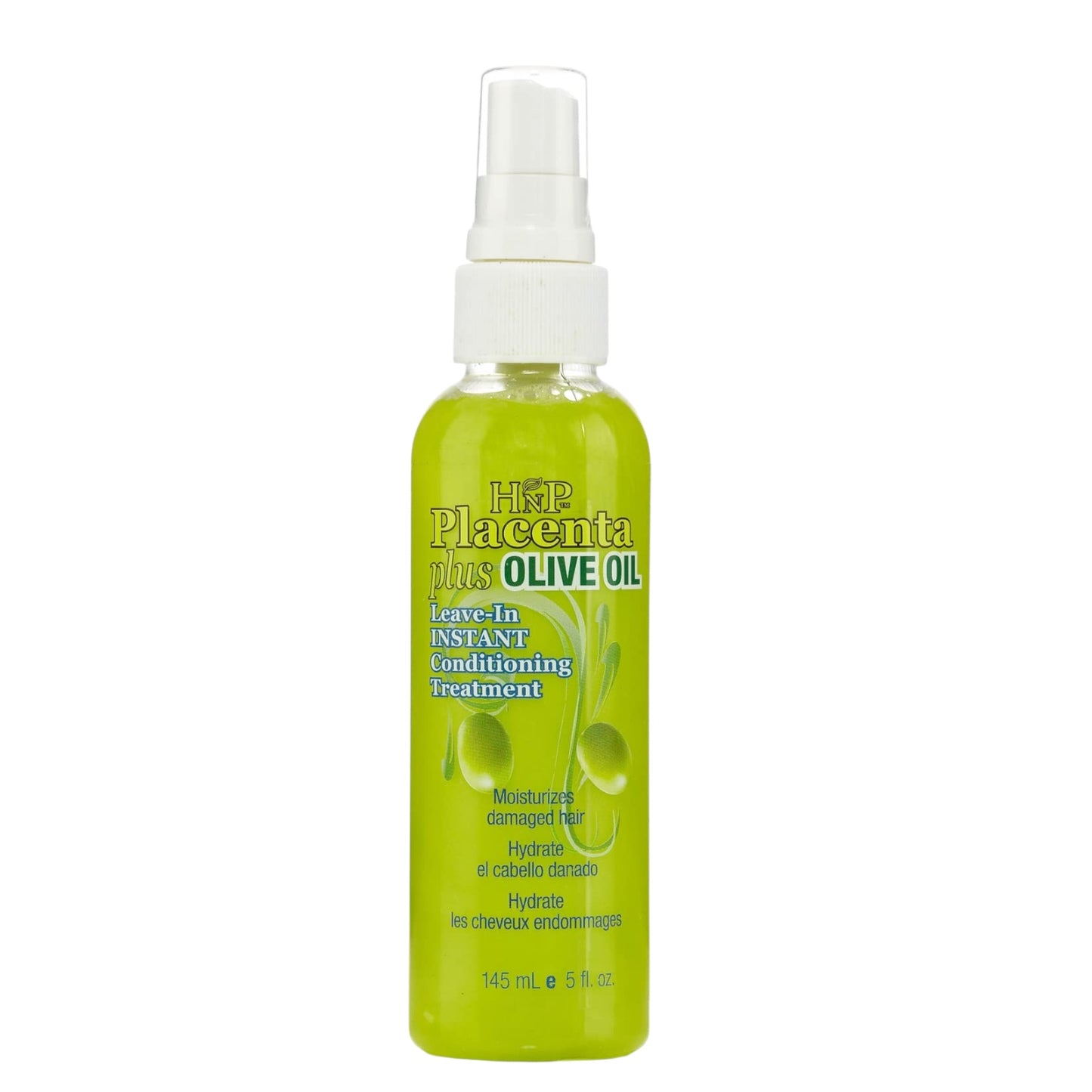 3PCS H N P PLACENTA PLUS OLIVE OIL LEAVE-IN INSTANT CONDITIONING TREATMENT 4123