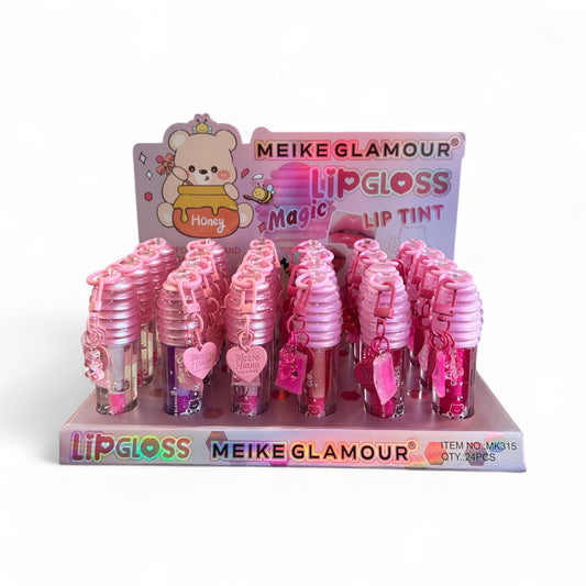 24PCS MEIKE GLAMOUR CANDY MAGIC LIP GLOSS MK315