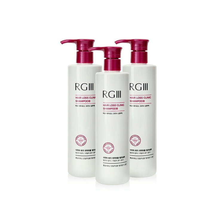 RGIII HAIR LOSS CLINIC SHAMPOO 3PCS SET 7563