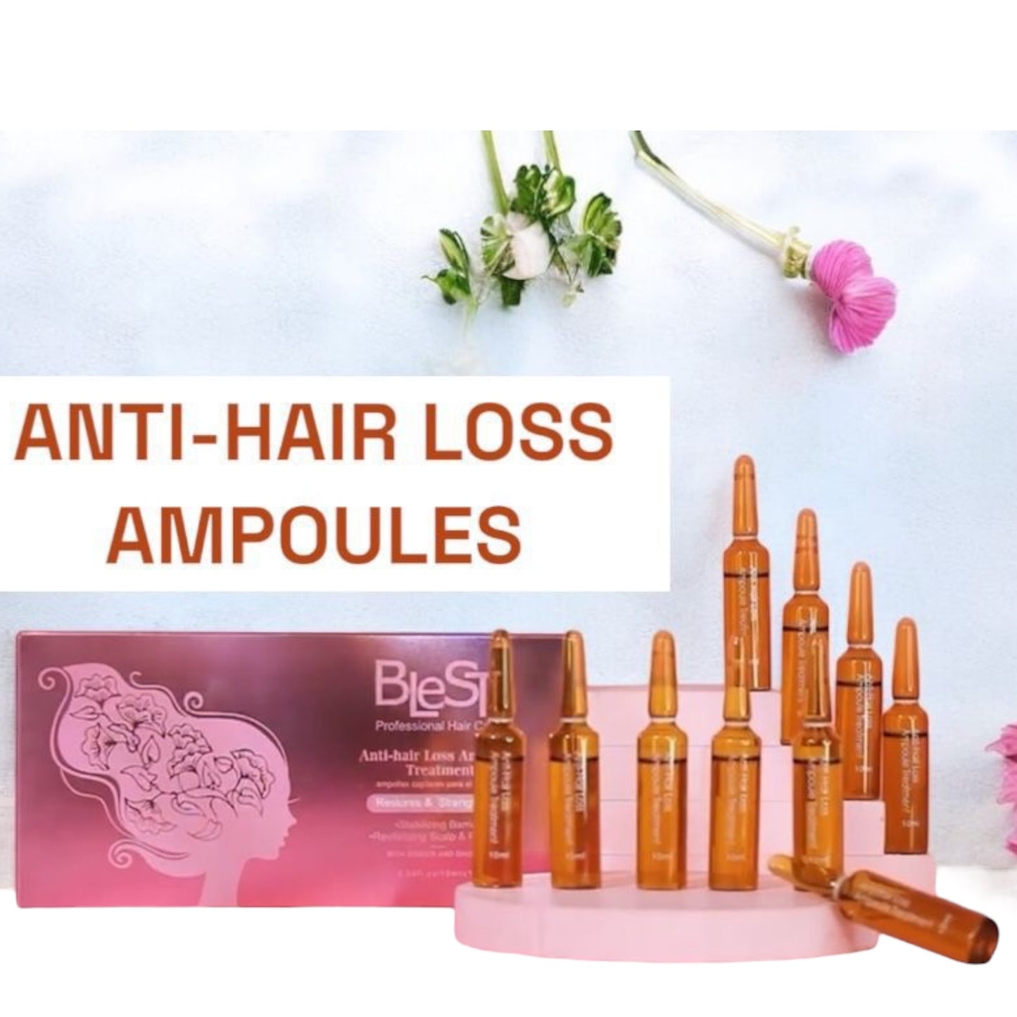 3PCS BLEST ANTI HAIR LOSS AMPOULE TREATMENT BA-01
