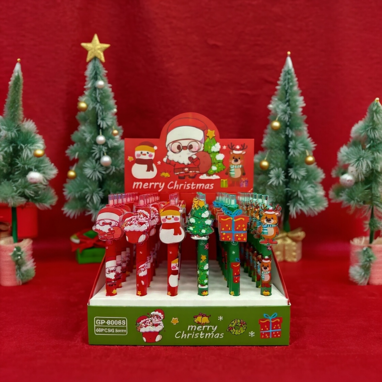 48PCS DISPLAY CHRISTMAS PENS GP-80065