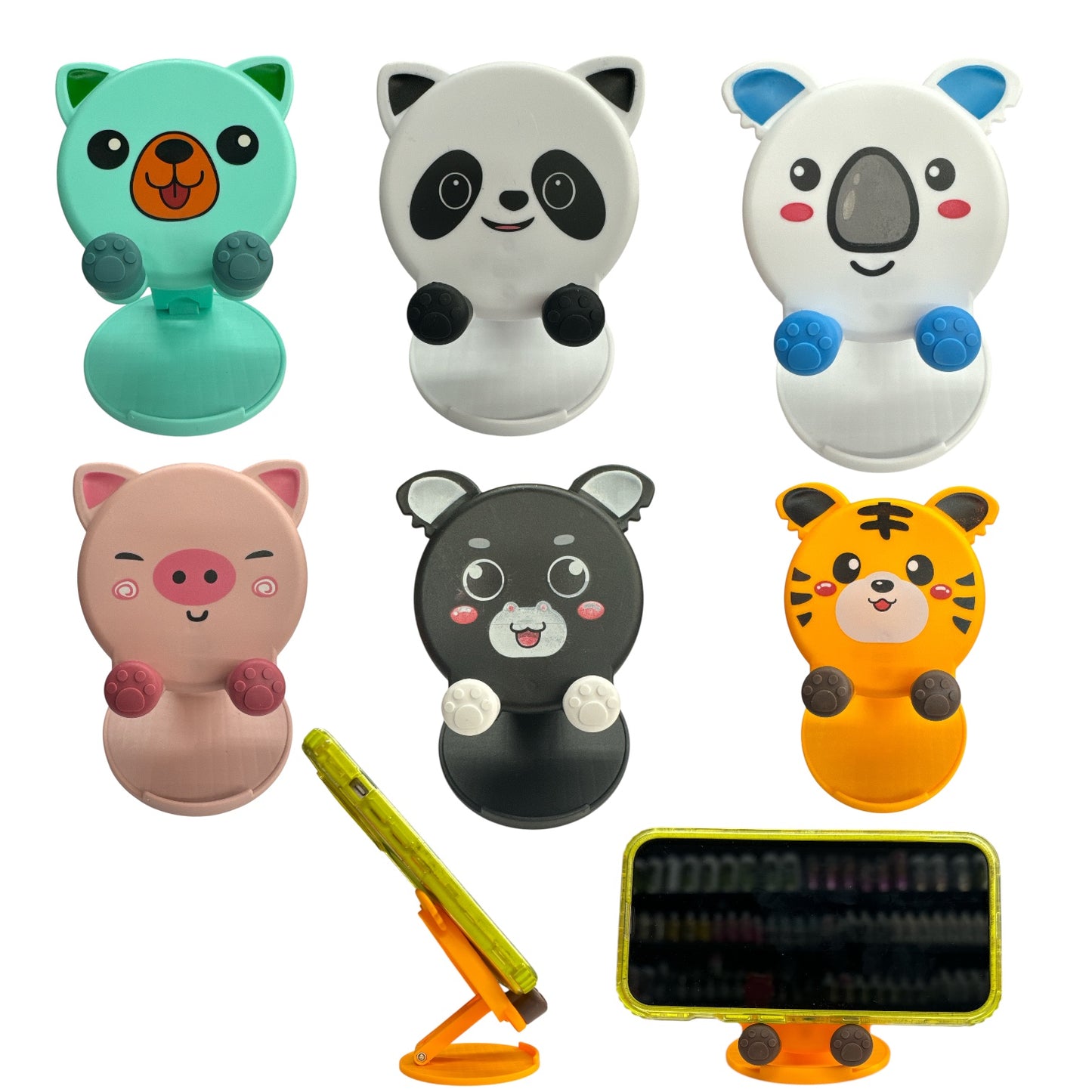 12PCS PACK ANIMAL PHONE STANDS / HOLDER DNV-1675