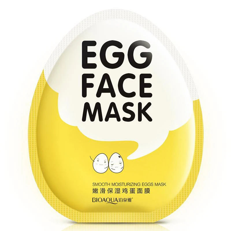 12 PACK BIOAQUA EGG FACE MASK BQY08382