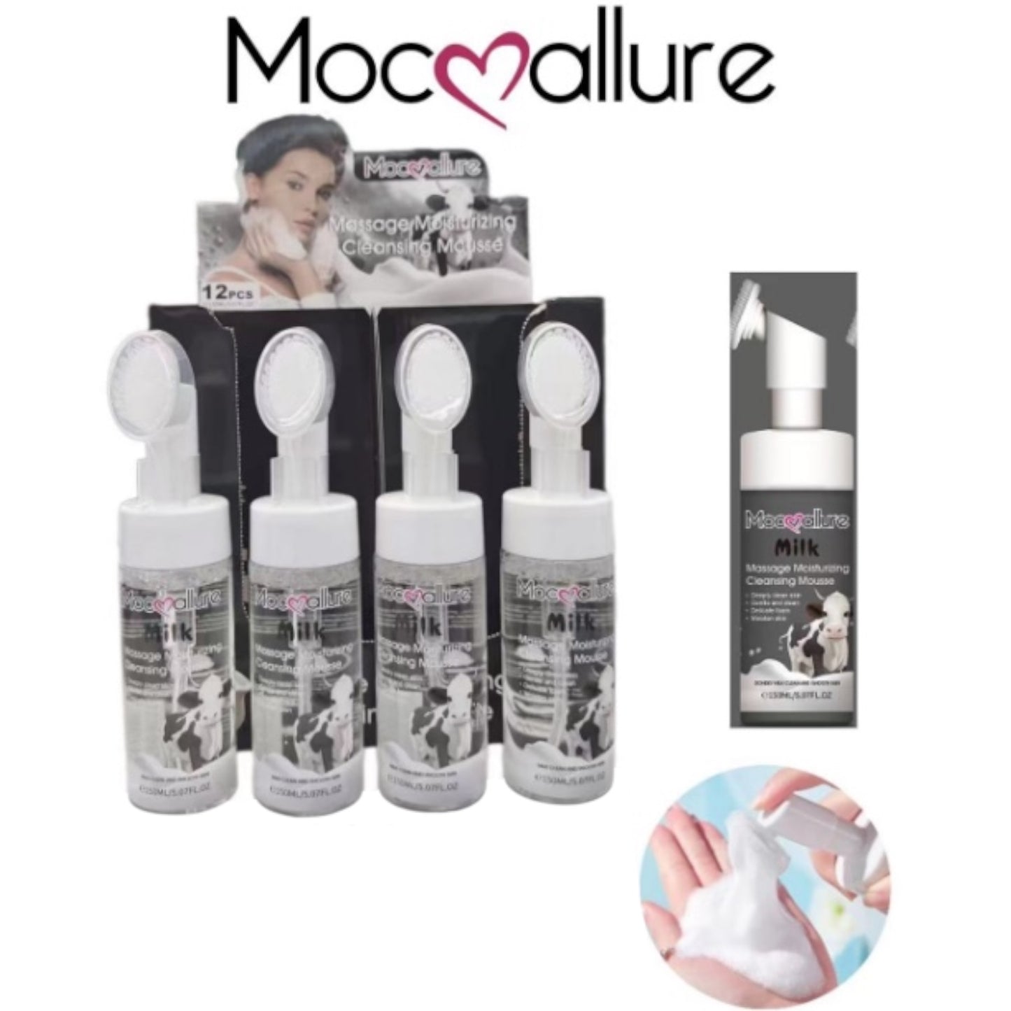 MOC❤️ALLURE MILK CLEANSING MOUSSE