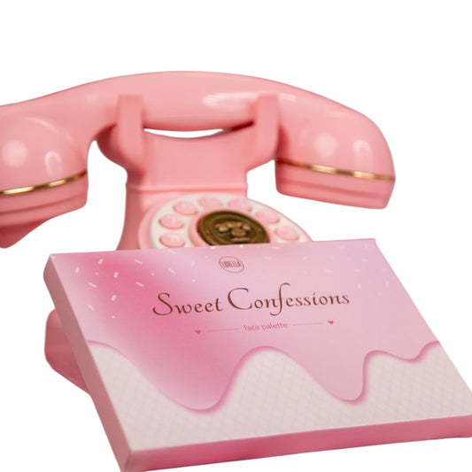 2PCS LURELLA SWEET CONFESSIONS FACE PALETTE SWFP-01