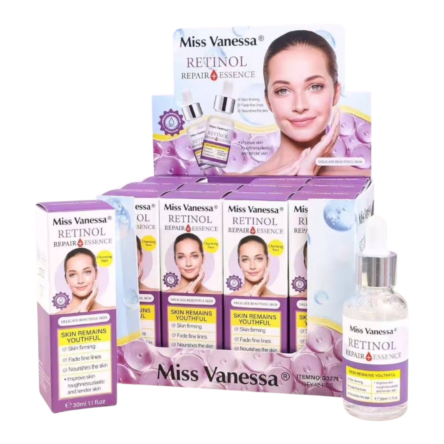 12PCS MISS VANESSA RETINOL SERUM G3271