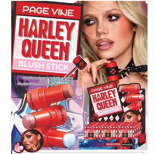 24PCS DISPLAY PAGEVINE HARLEY QUEEN BLUSH STICK P0213