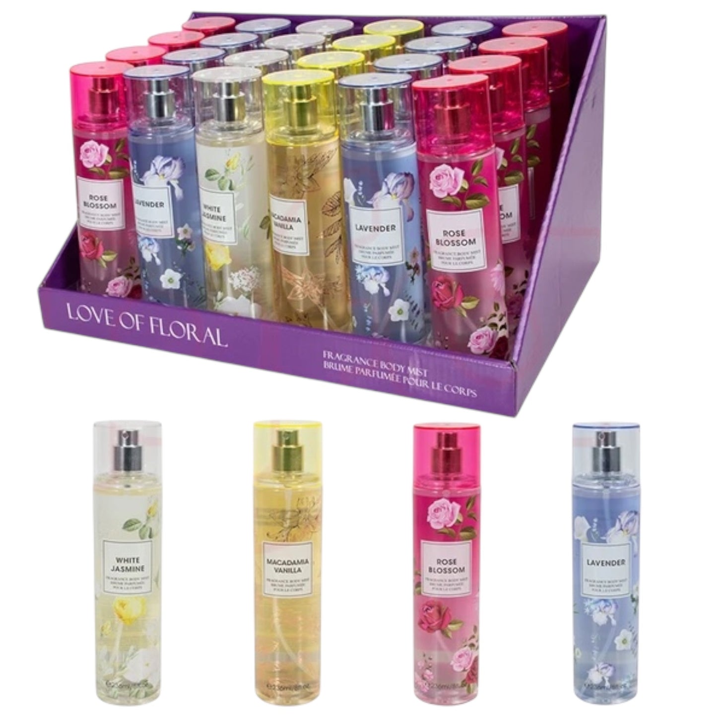 24PCS DISPLAY LOVE OF FLORAL 88818