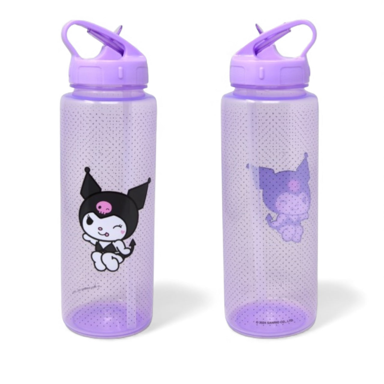 6PCS KUROMI 30OZ CLEAR TUMBLR KUSB