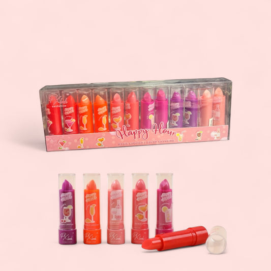 12PCS PACK PROLUX HAPPY HOUR MAGIC LIPSTICK + COLOR CHANGING L-062